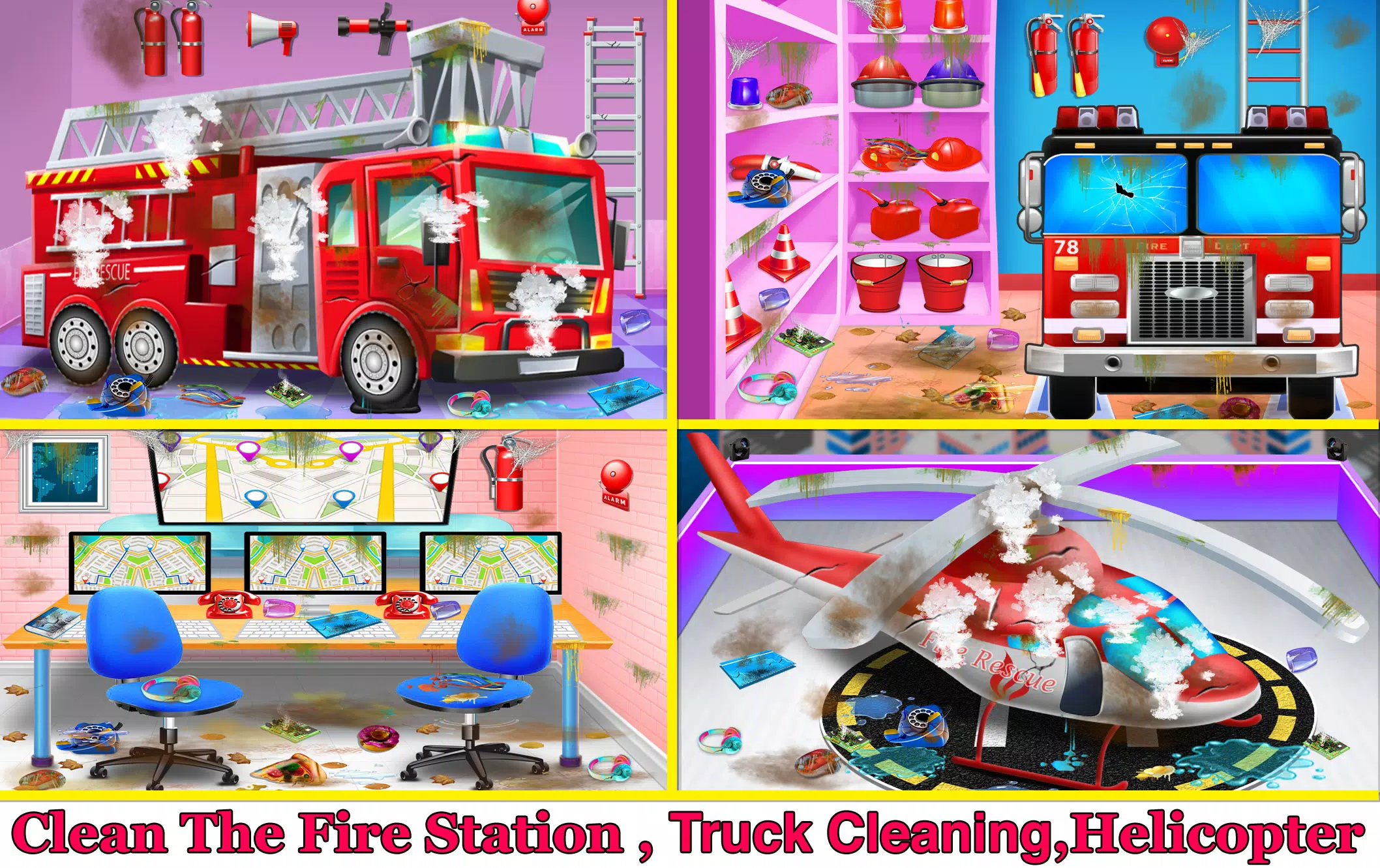 清洁游戏-房屋清理 清洁游戏-房屋清理