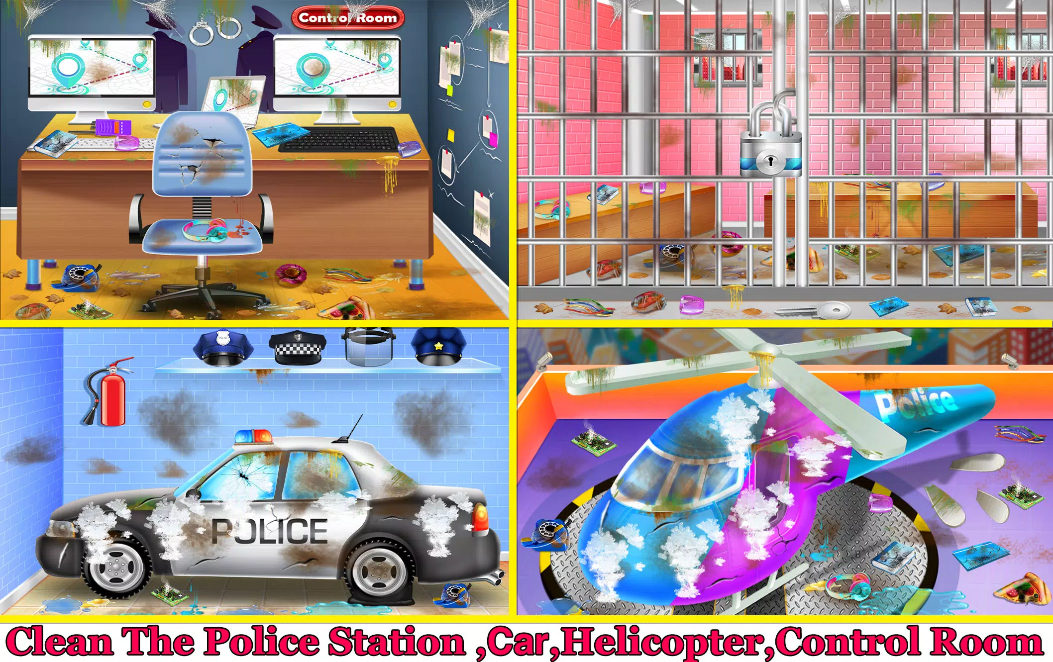 清洁游戏-房屋清理 清洁游戏-房屋清理