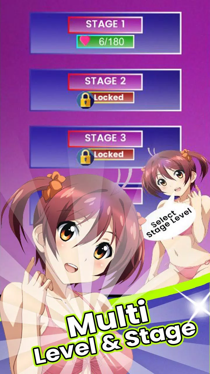 性感女孩动漫比基尼解锁