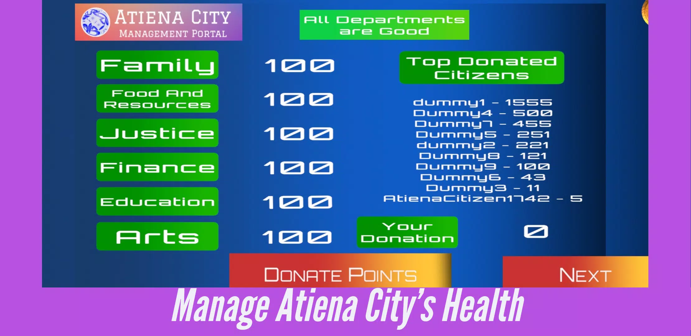 Planet Atiena Tournaments Planet Atiena Tournaments