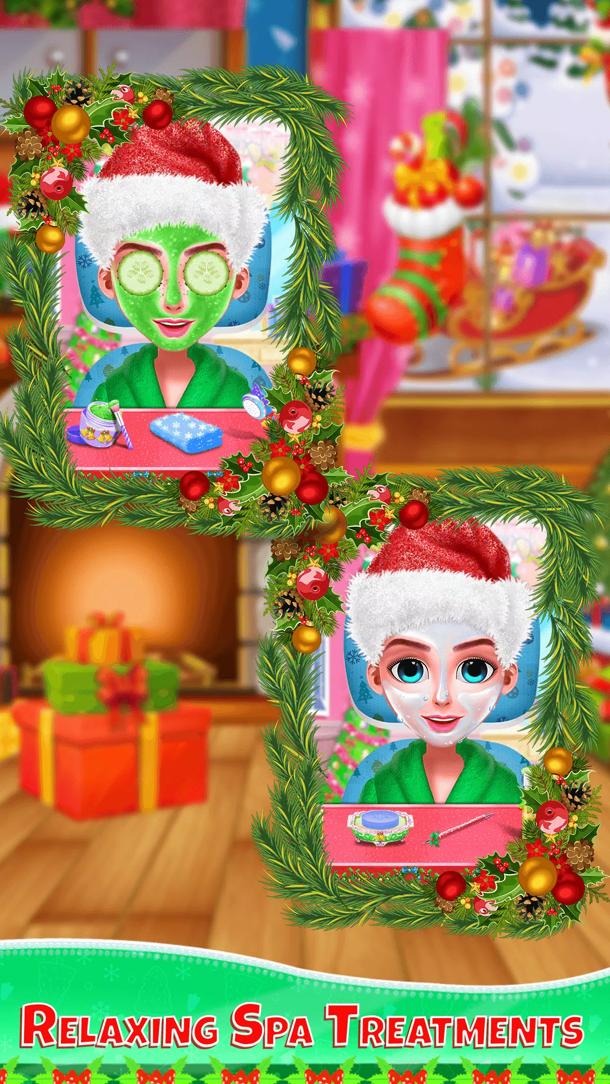 圣诞时尚水疗沙龙