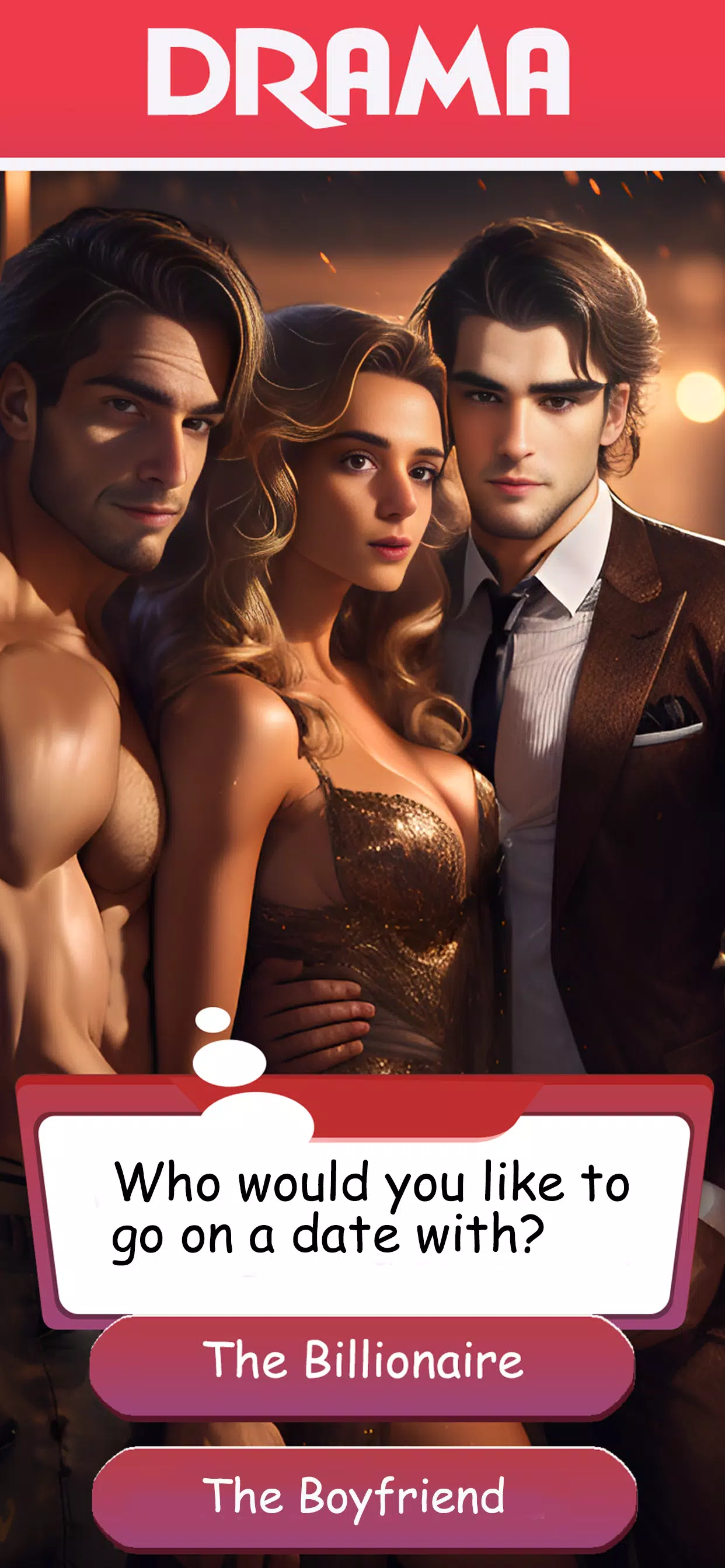 爱的打击：章节和Chioces