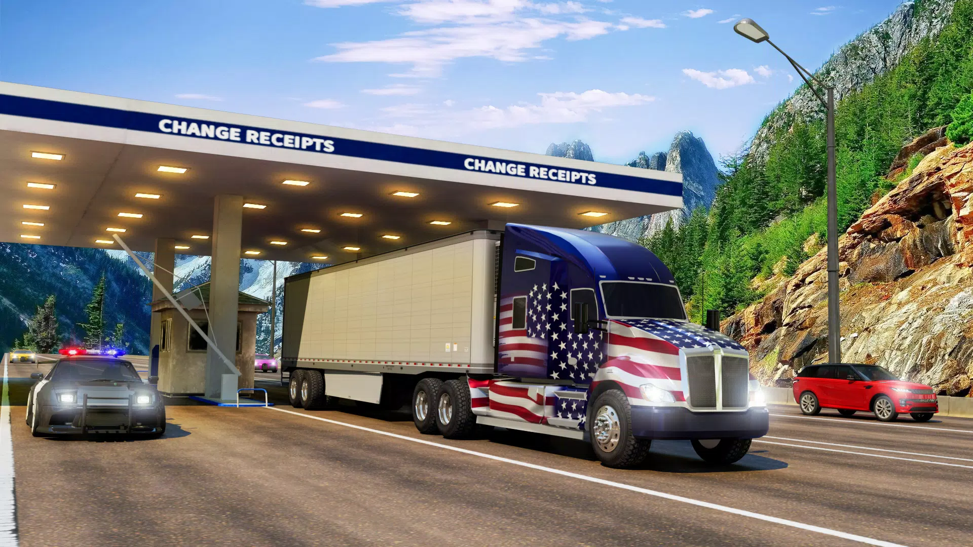 卡车游戏：美国卡车模拟器