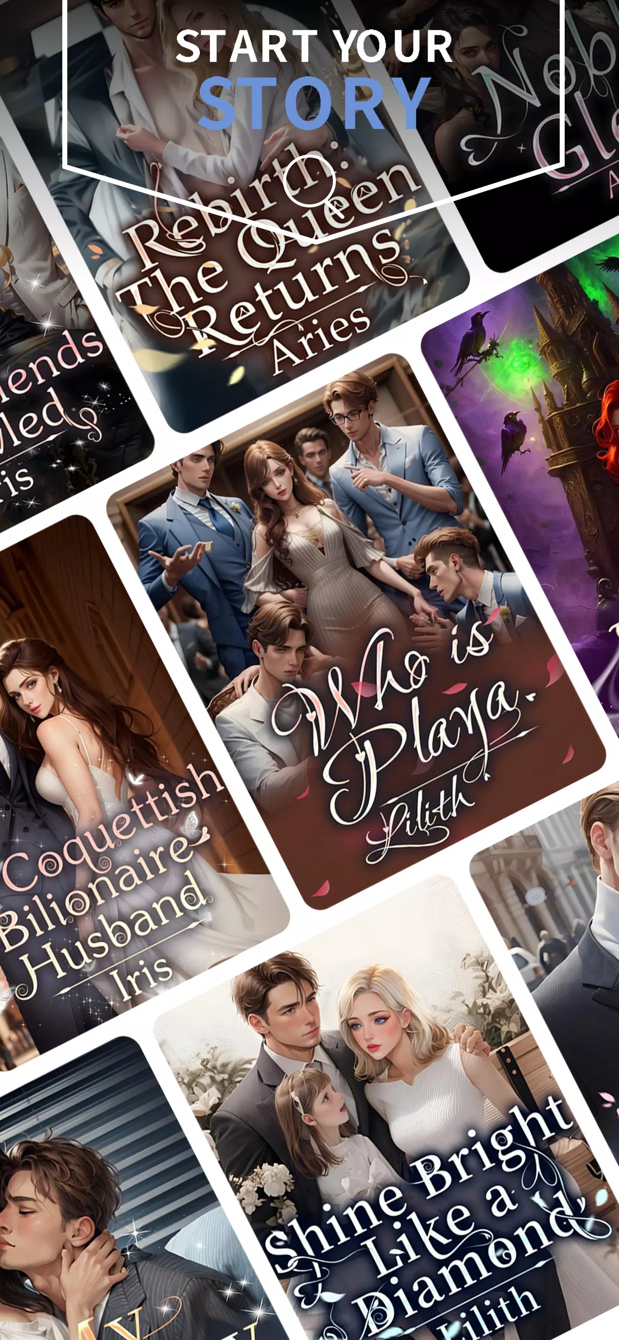 爱的打击：章节和Chioces