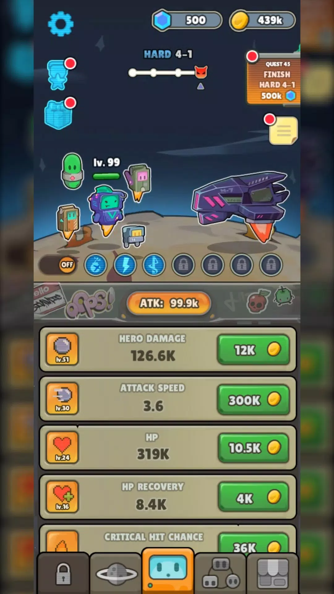 太空冲刺:闲置RPG 太空冲刺:闲置RPG