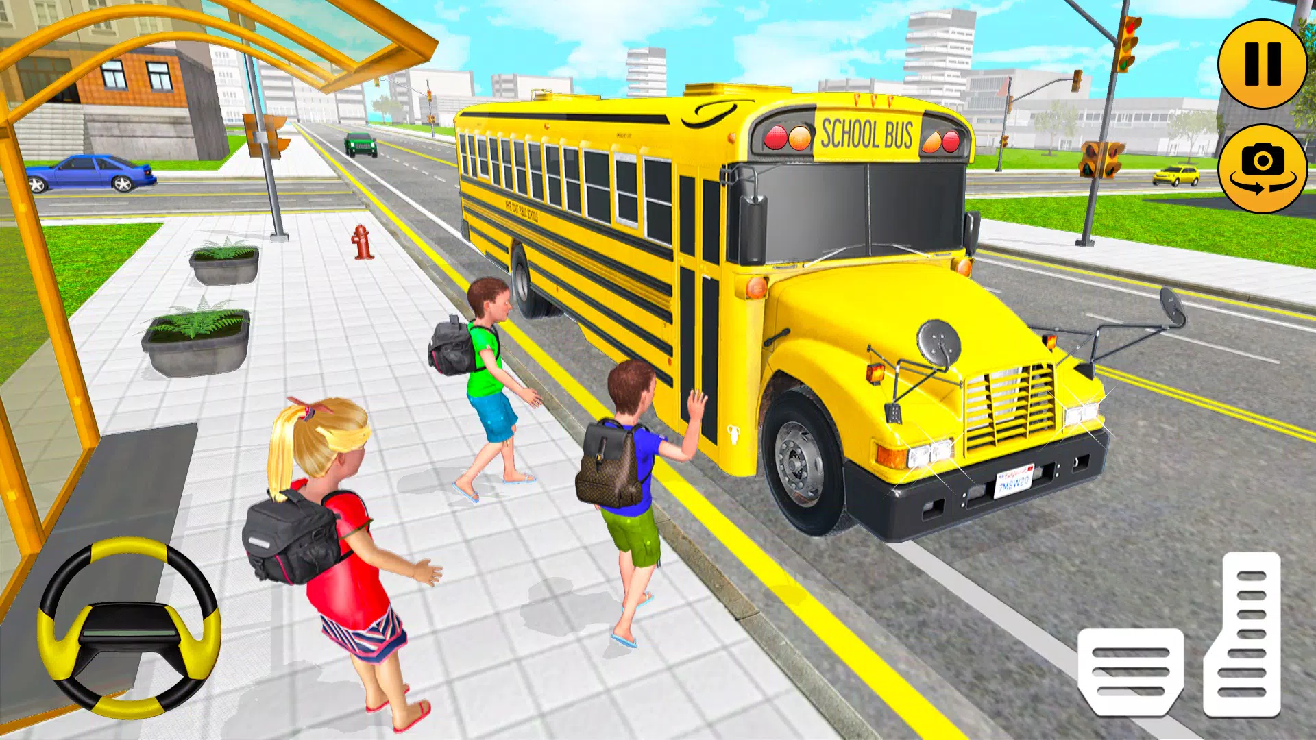 城市校车游戏模拟器