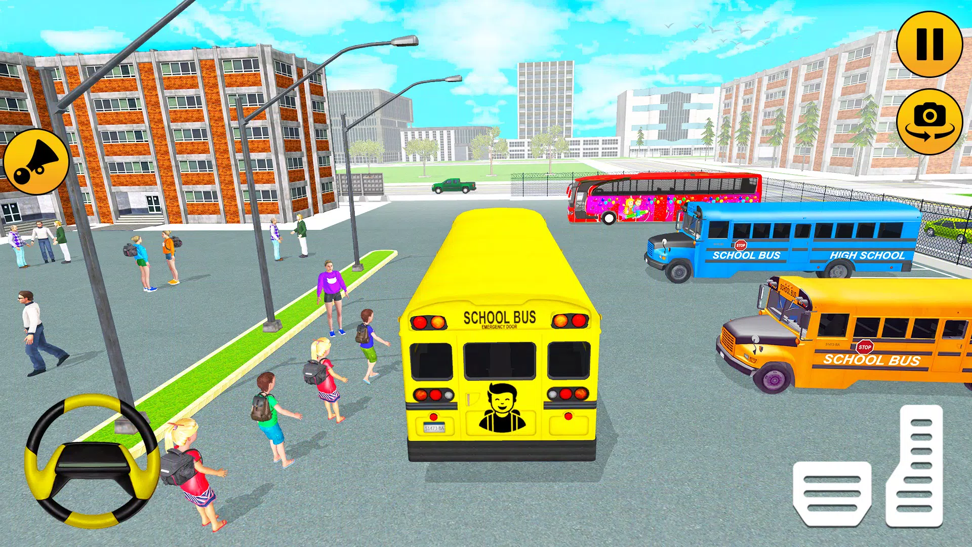 城市校车游戏模拟器