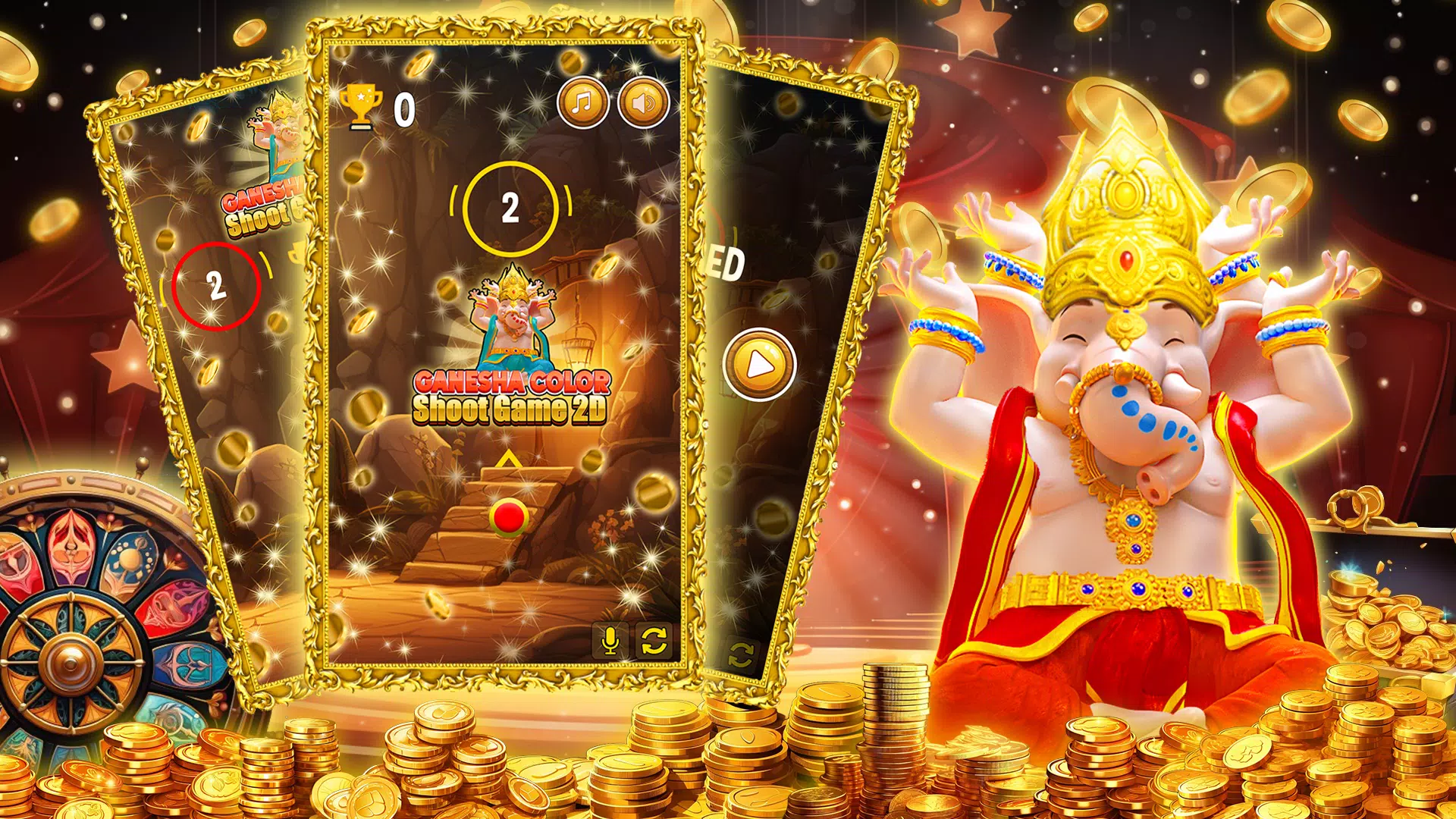 Ganesha彩色射击游戏77