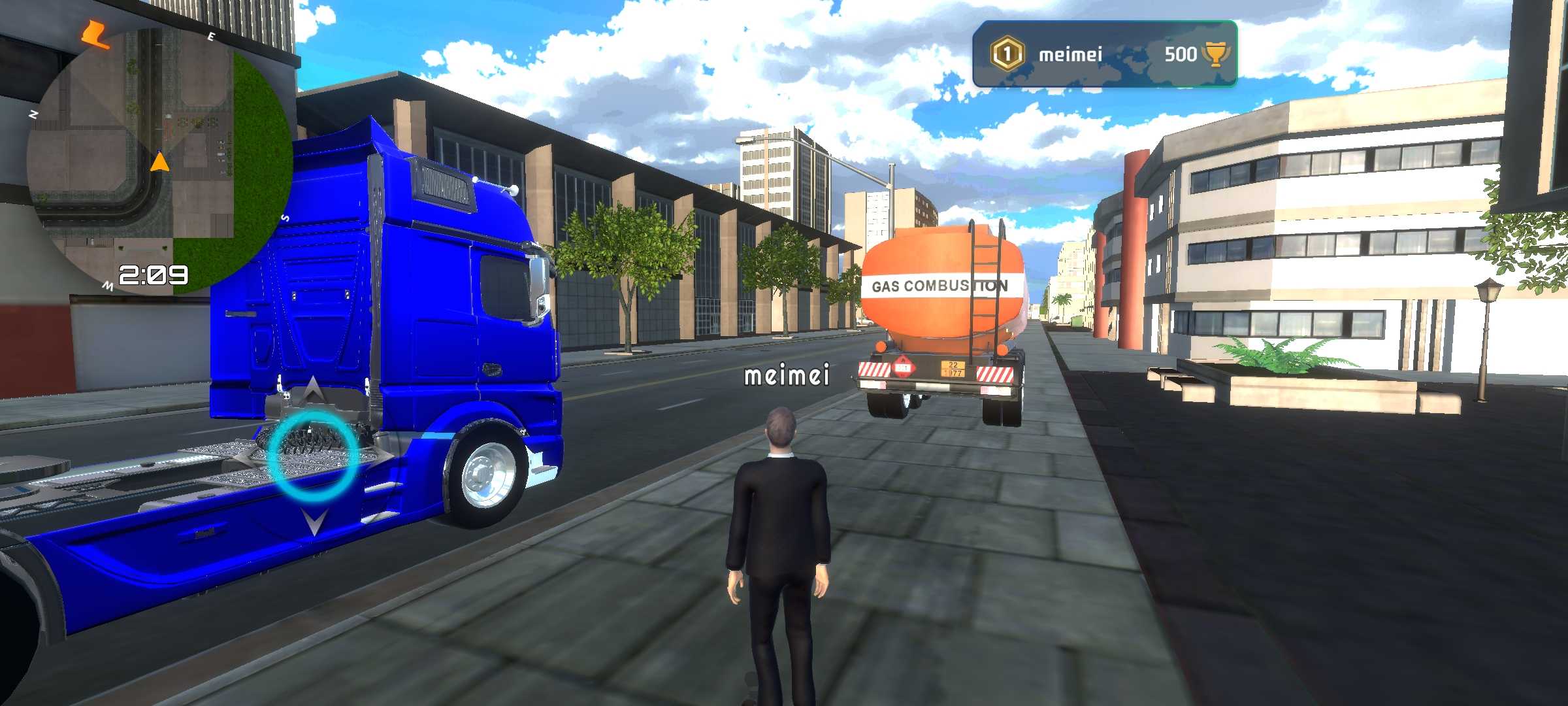 卡车模拟器(中文辅助菜单)