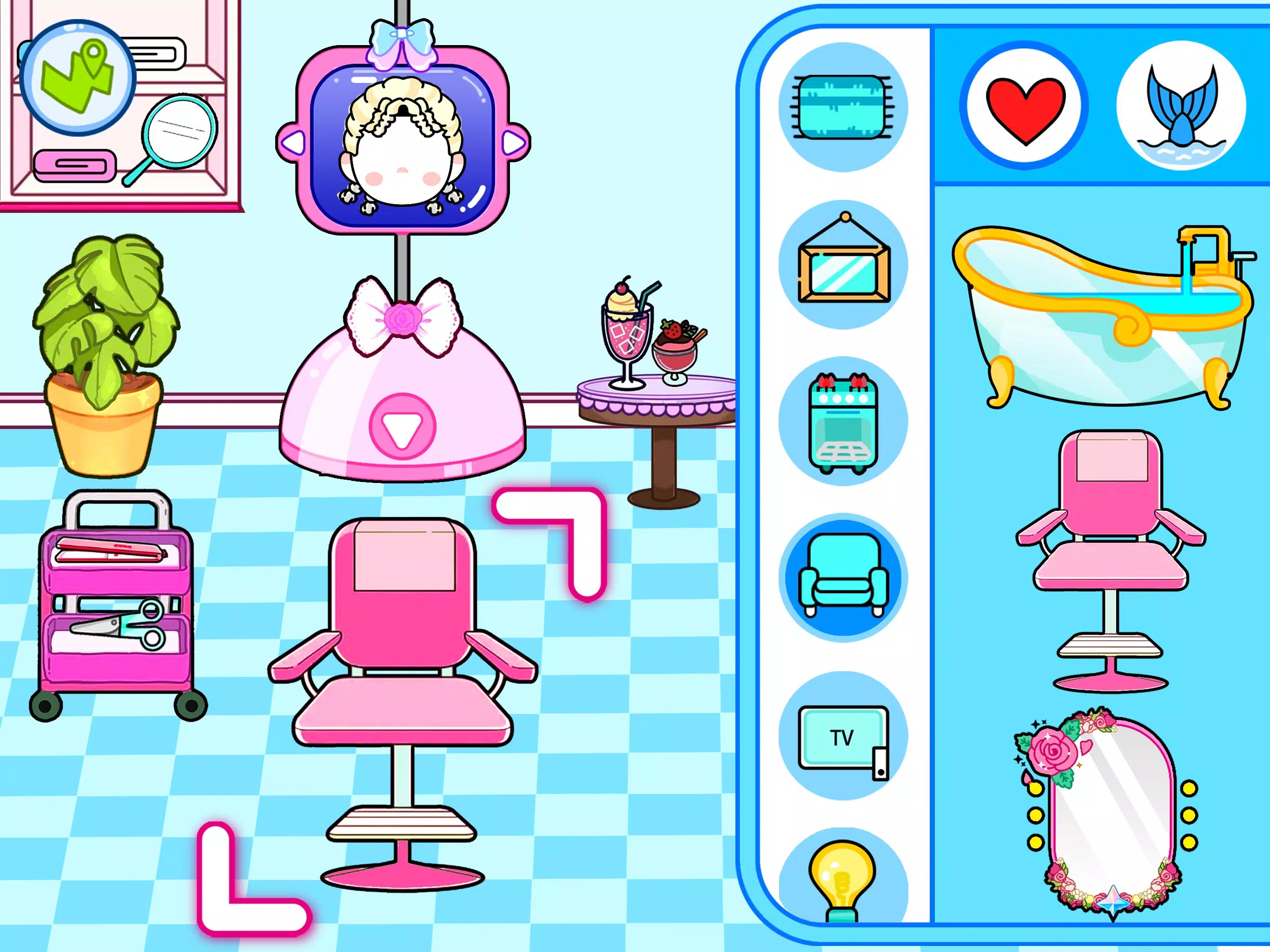 公主游戏化妆沙龙 公主游戏化妆沙龙