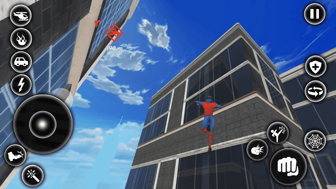 蜘蛛秋千：绳索英雄3D