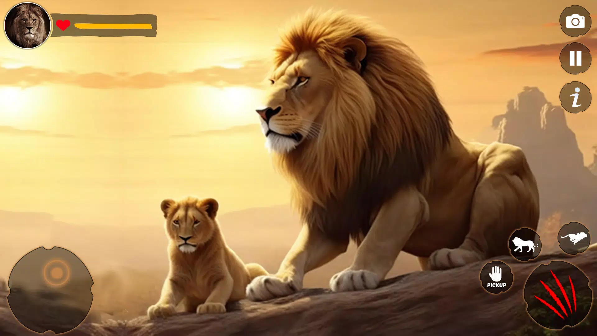 离线 狮子 家庭 模拟器