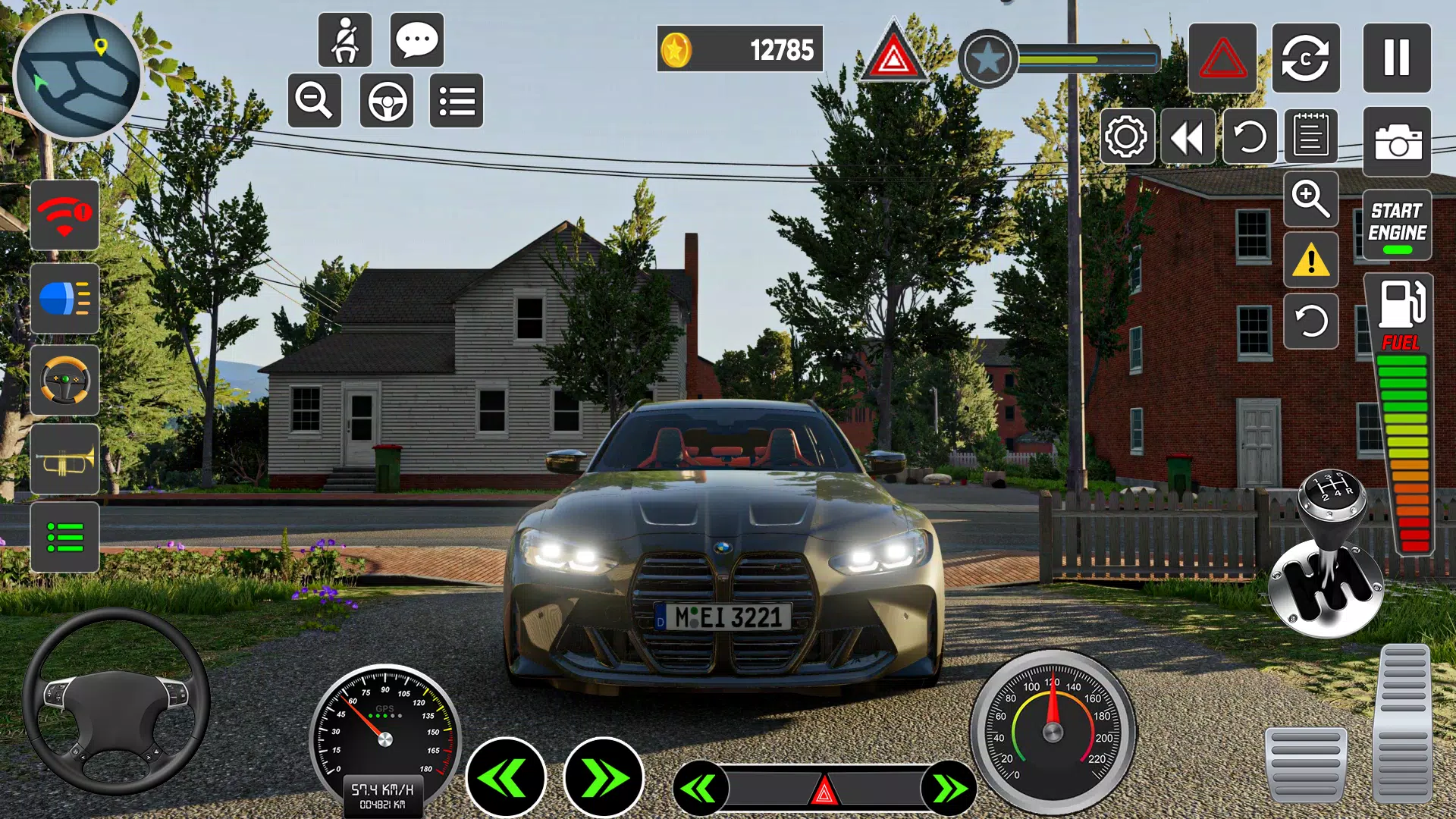 汽车学校模拟器3D驾驶员