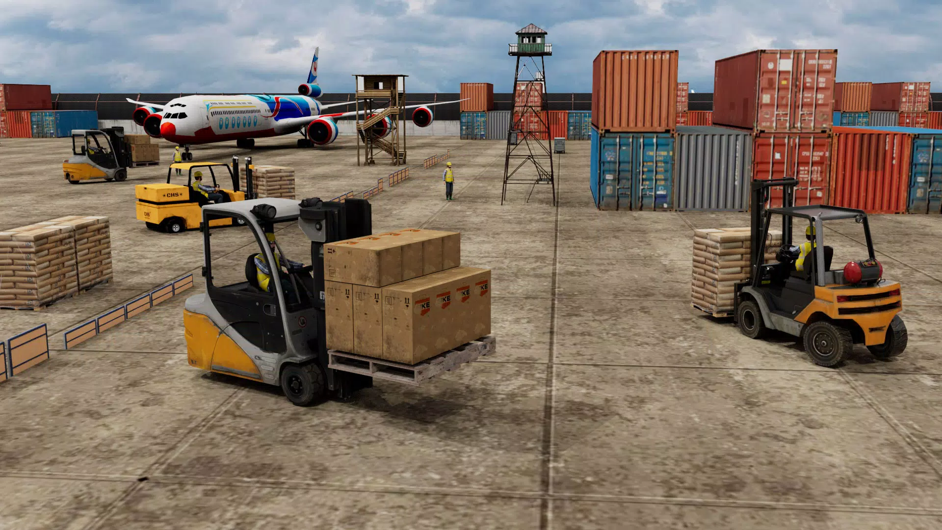 叉车极限挑战模拟人生 叉车极限挑战模拟人生