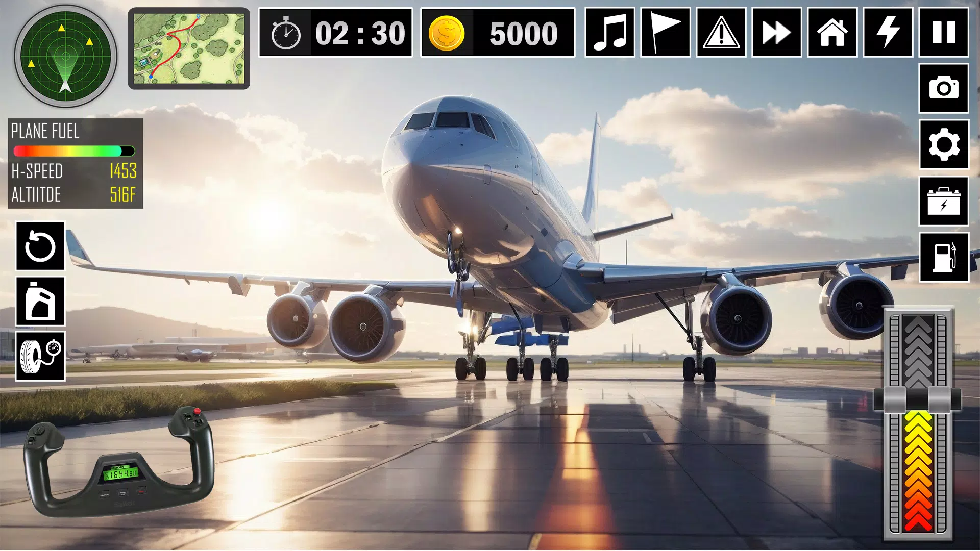 飞行模拟器平面游戏3D 飞行模拟器平面游戏3D