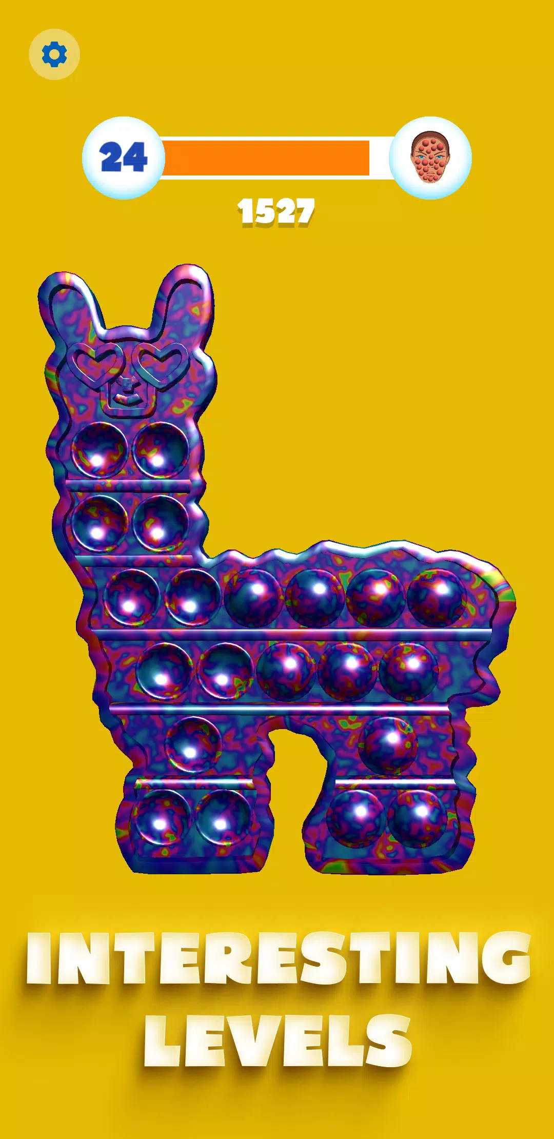 Pop It！Fidget玩具3D罂粟花