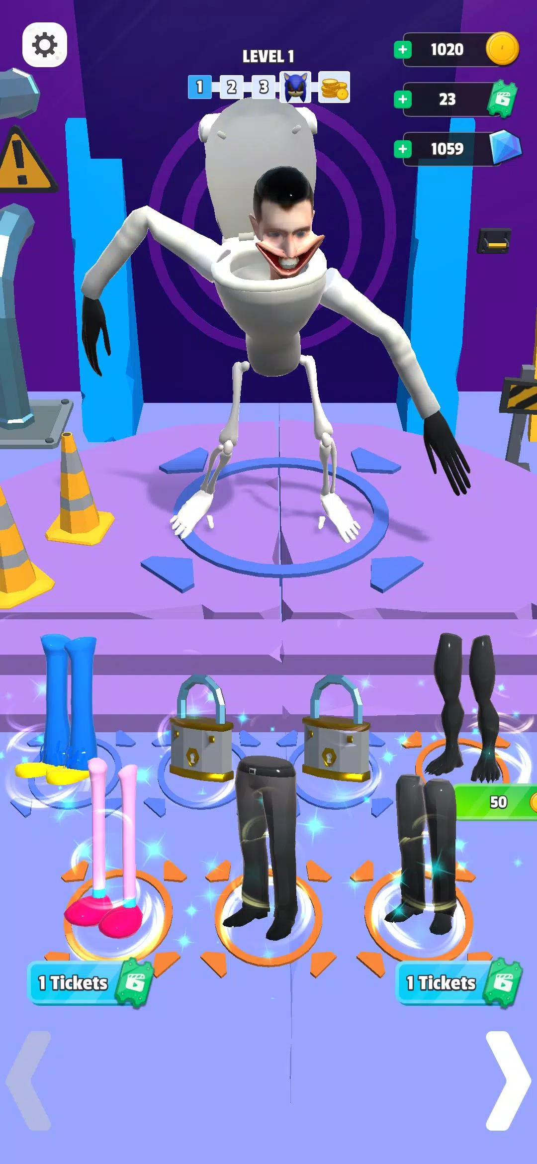 隐藏和合并怪物