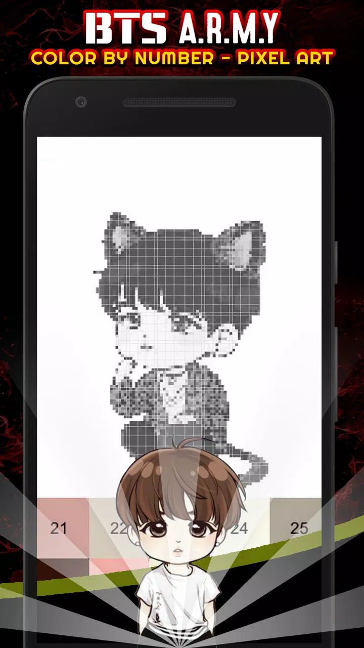 赤壁BTS军队着色号 赤壁BTS军队着色号