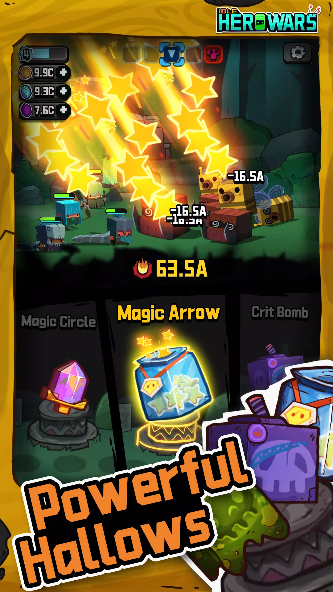 闲置英雄战争 闲置英雄战争