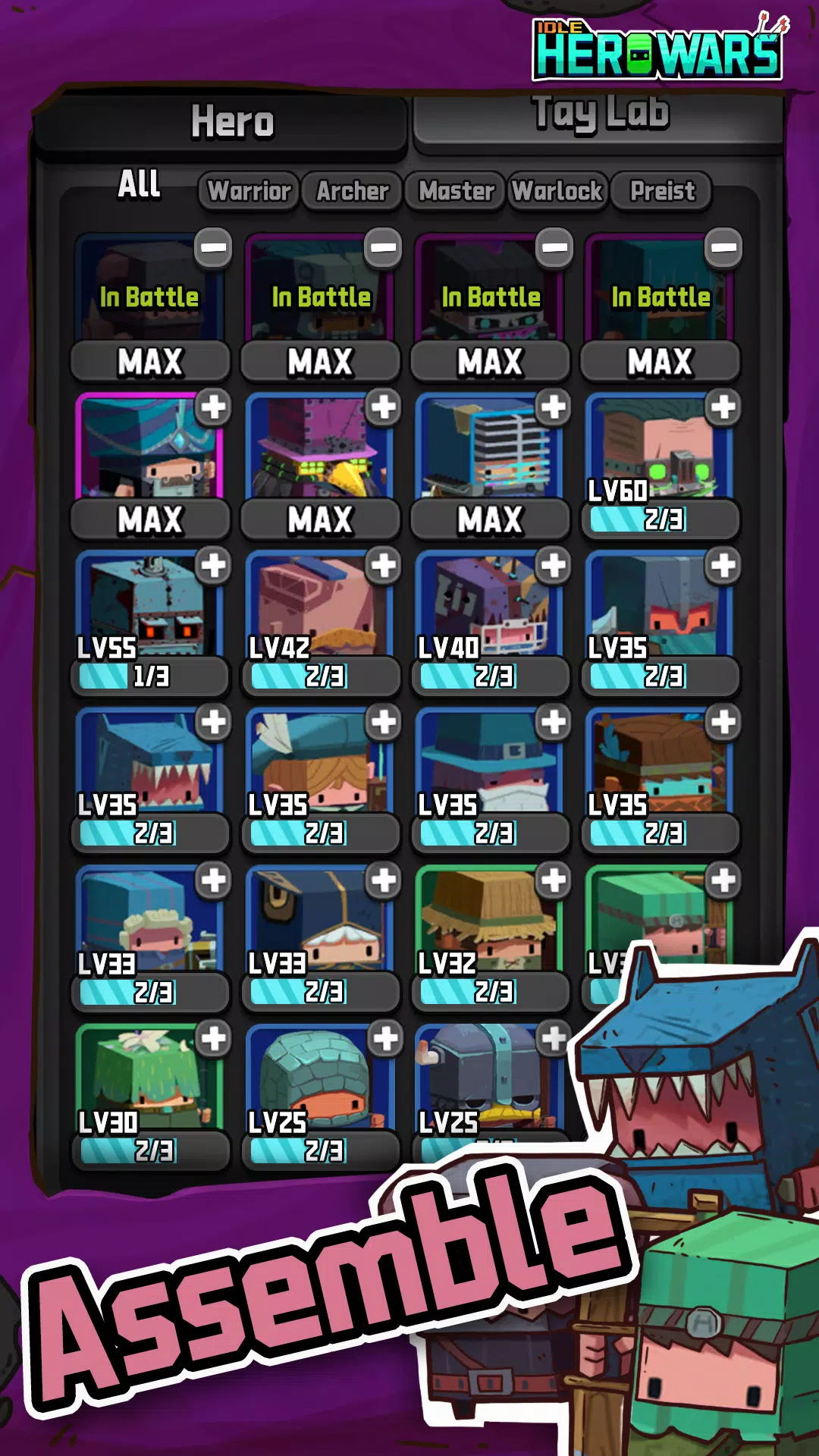 闲置英雄战争 闲置英雄战争