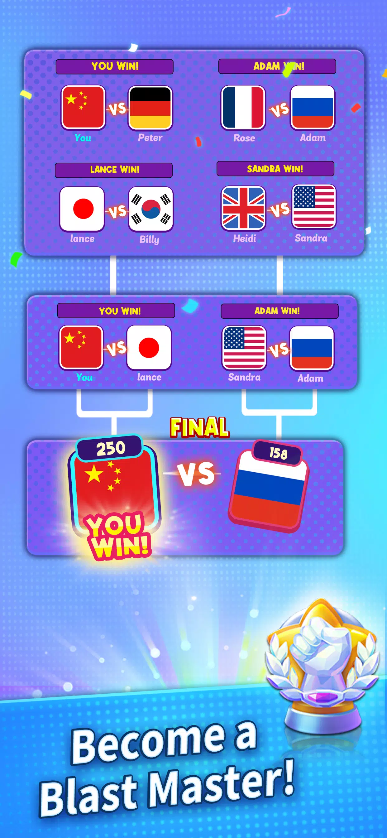 爆破大师：PvP踢踏比赛