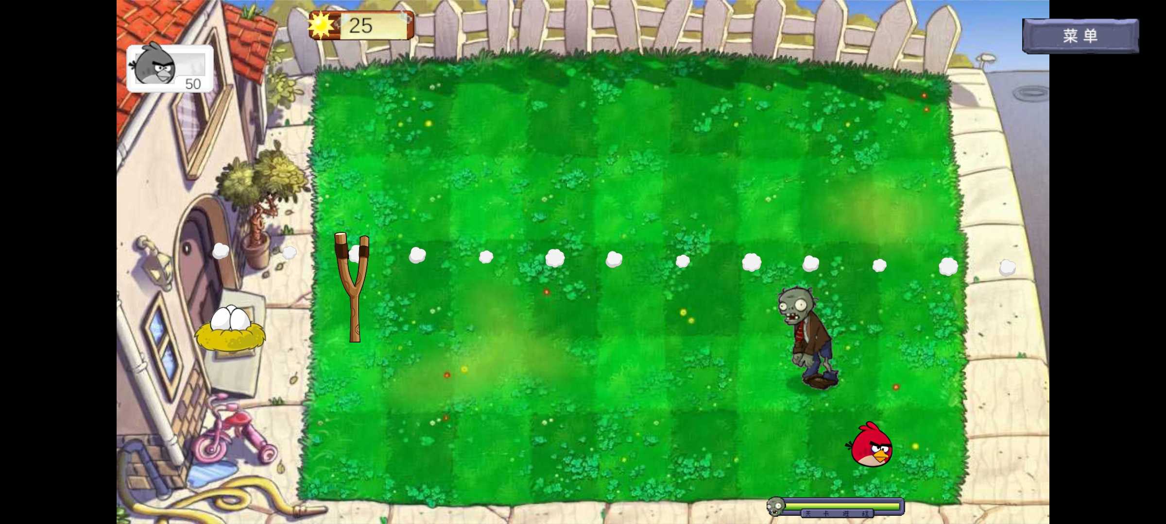 愤怒的小鸟大战僵尸 愤怒的小鸟大战僵尸