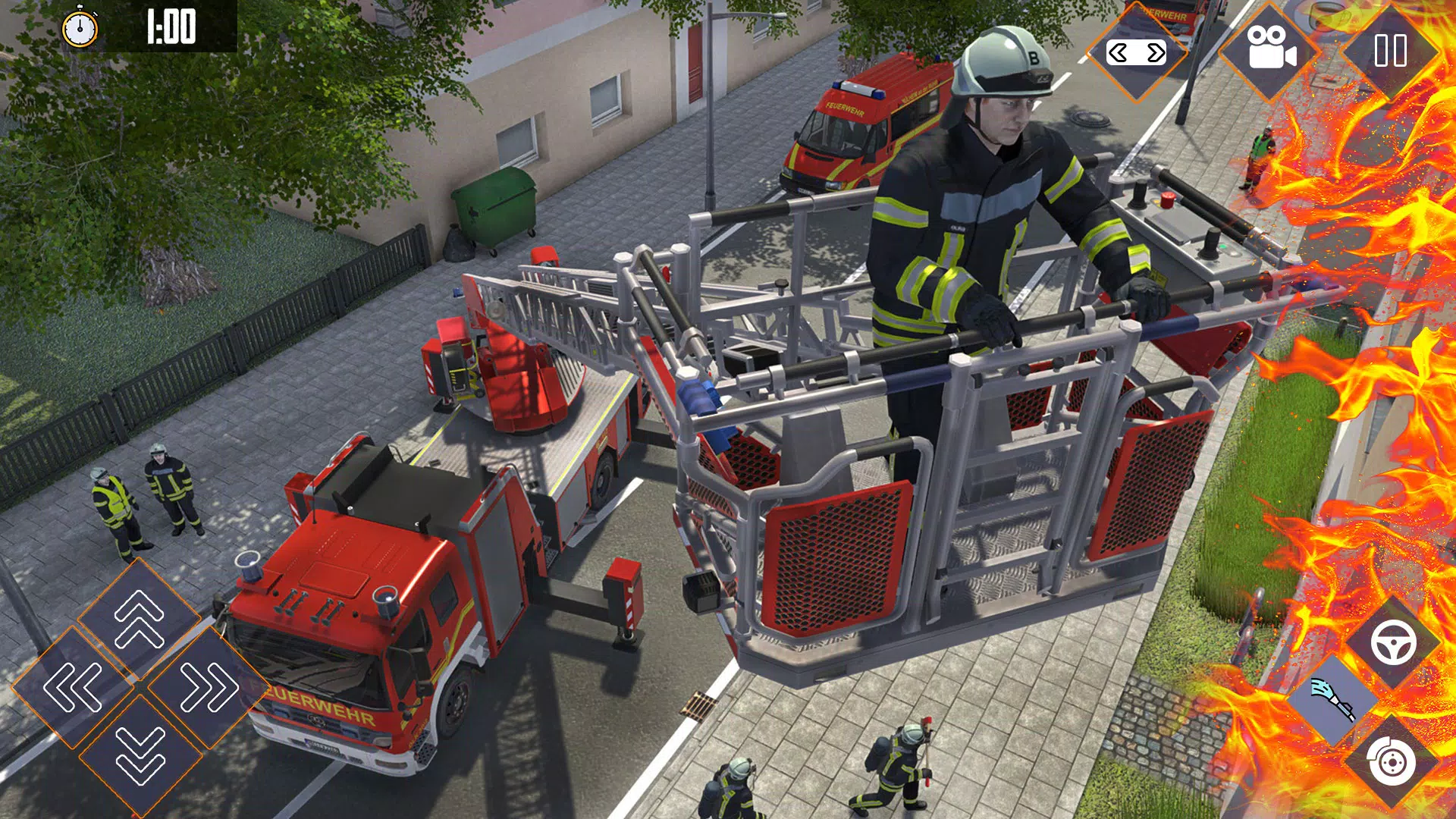 消防车模拟器离线 -Fire Truck Simulator