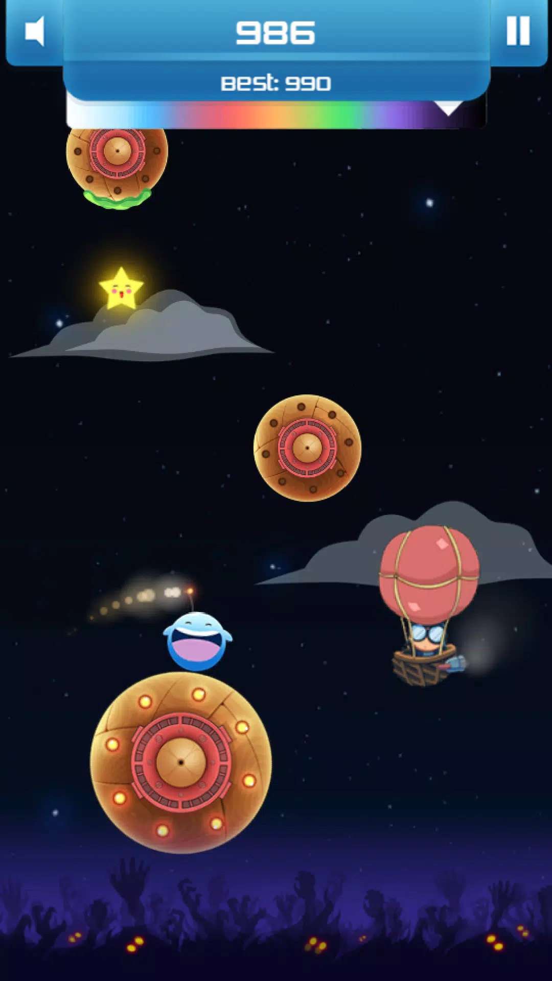 翻滚跳跃-垂直跑