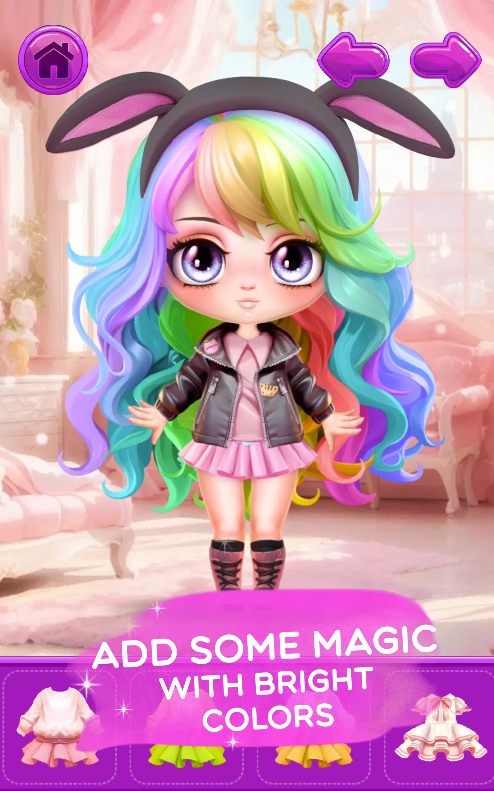 女孩公主化妆换装美容游戏 女孩公主化妆换装美容游戏