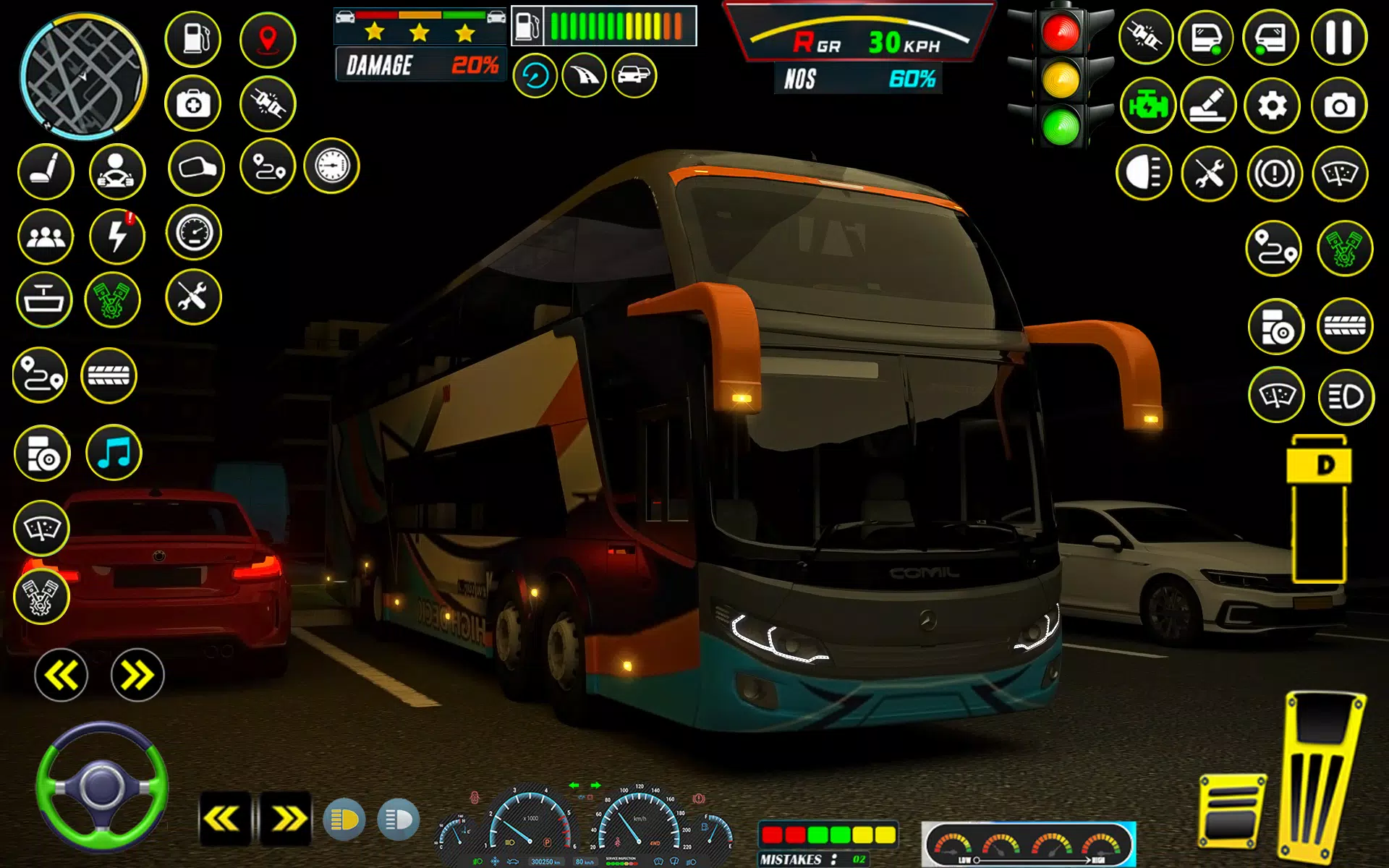 真正的巴士游戏:教练巴士 3d 真正的巴士游戏:教练巴士 3d