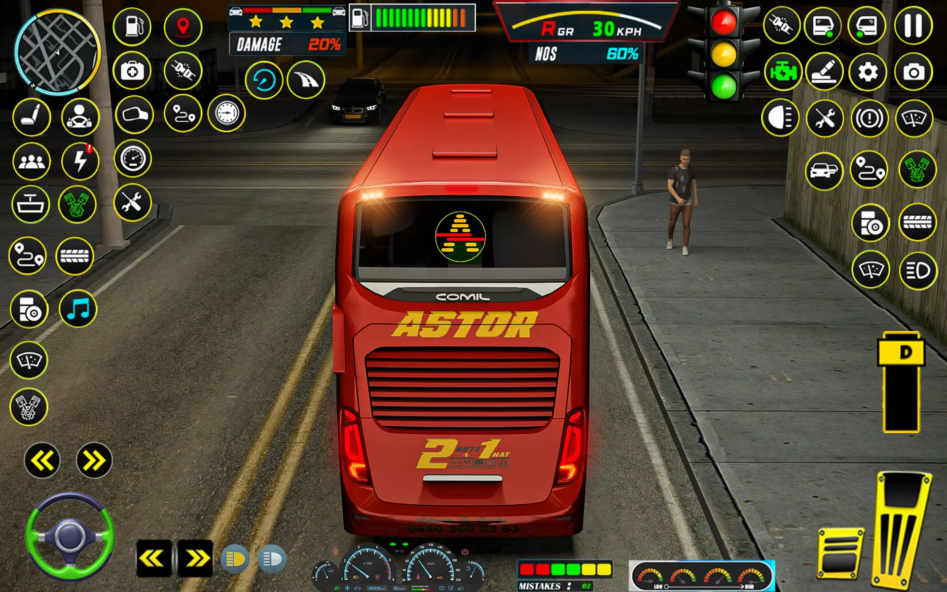 真正的巴士游戏:教练巴士 3d 真正的巴士游戏:教练巴士 3d