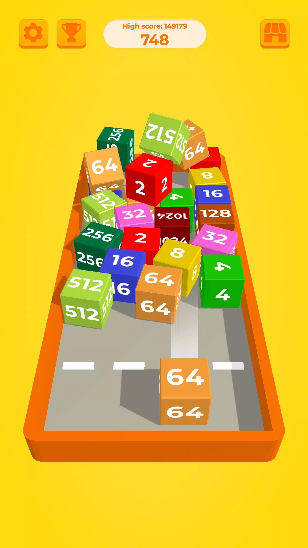 Кубики 2048: 3D головоломка Кубики 2048: 3D головоломка