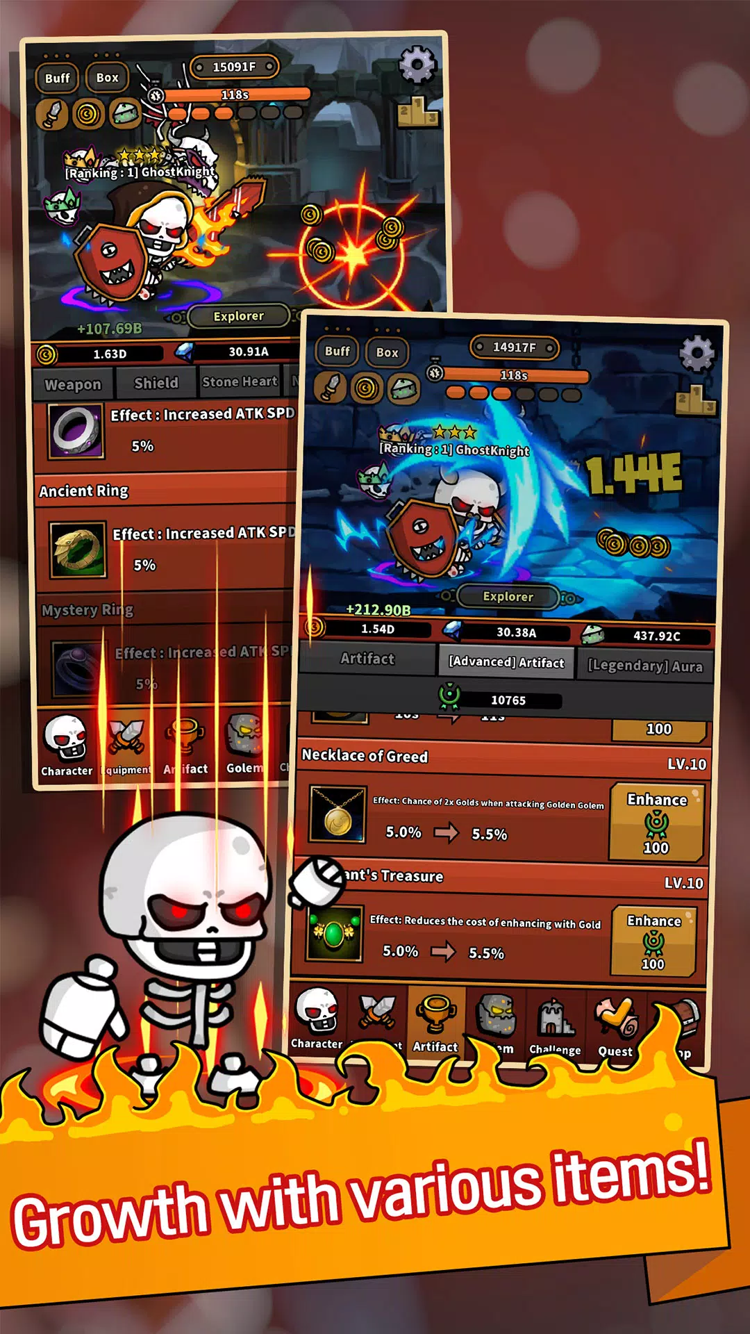 幽灵骑士：放置养成