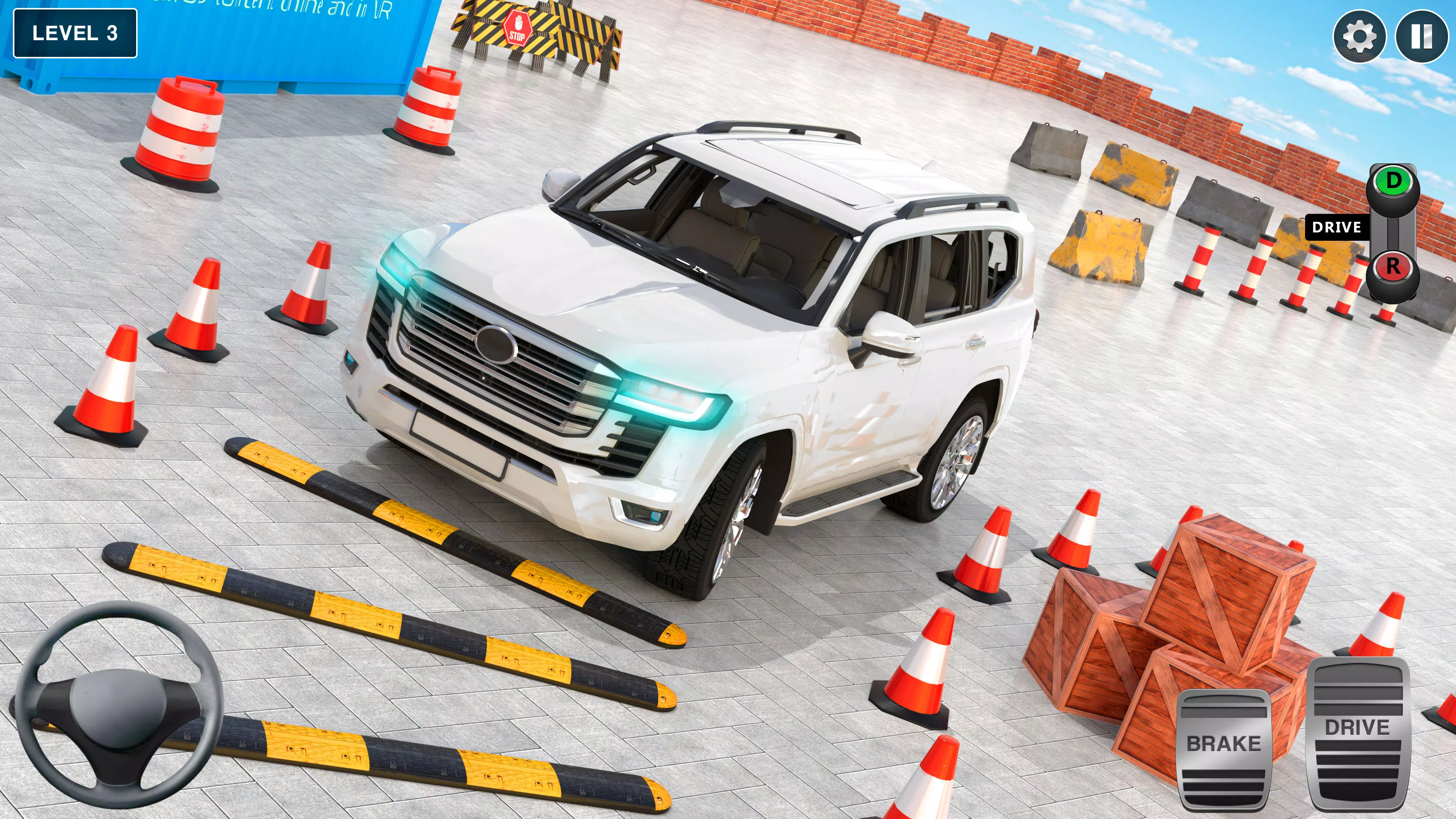 SUV游戏：SUV停车场