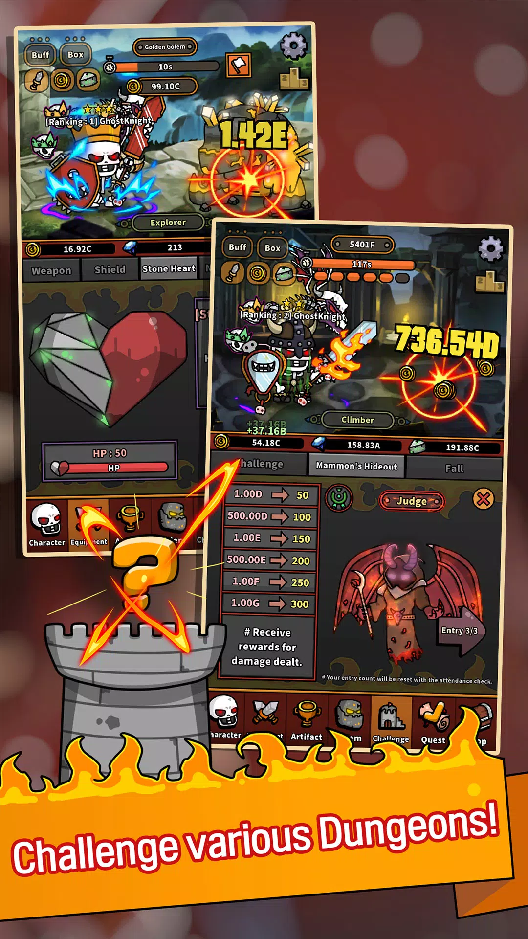 幽灵骑士：放置养成