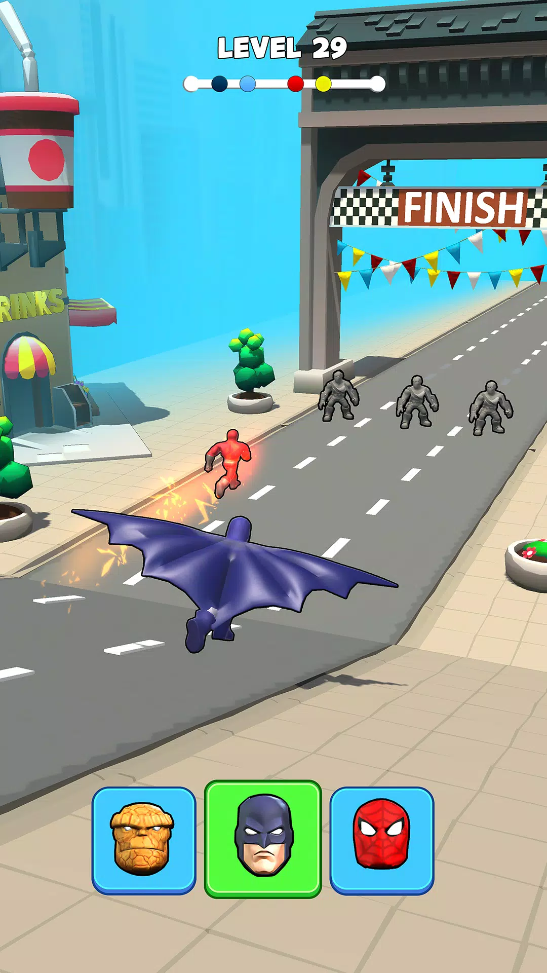 超级英雄转换转换游戏