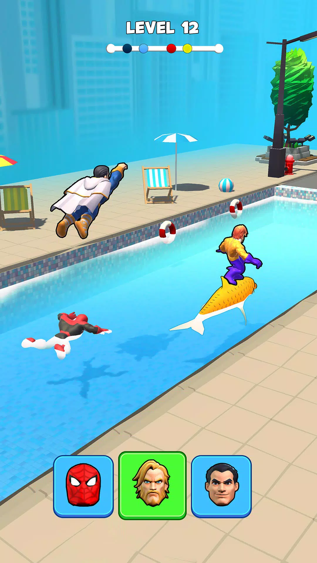 超级英雄转换转换游戏