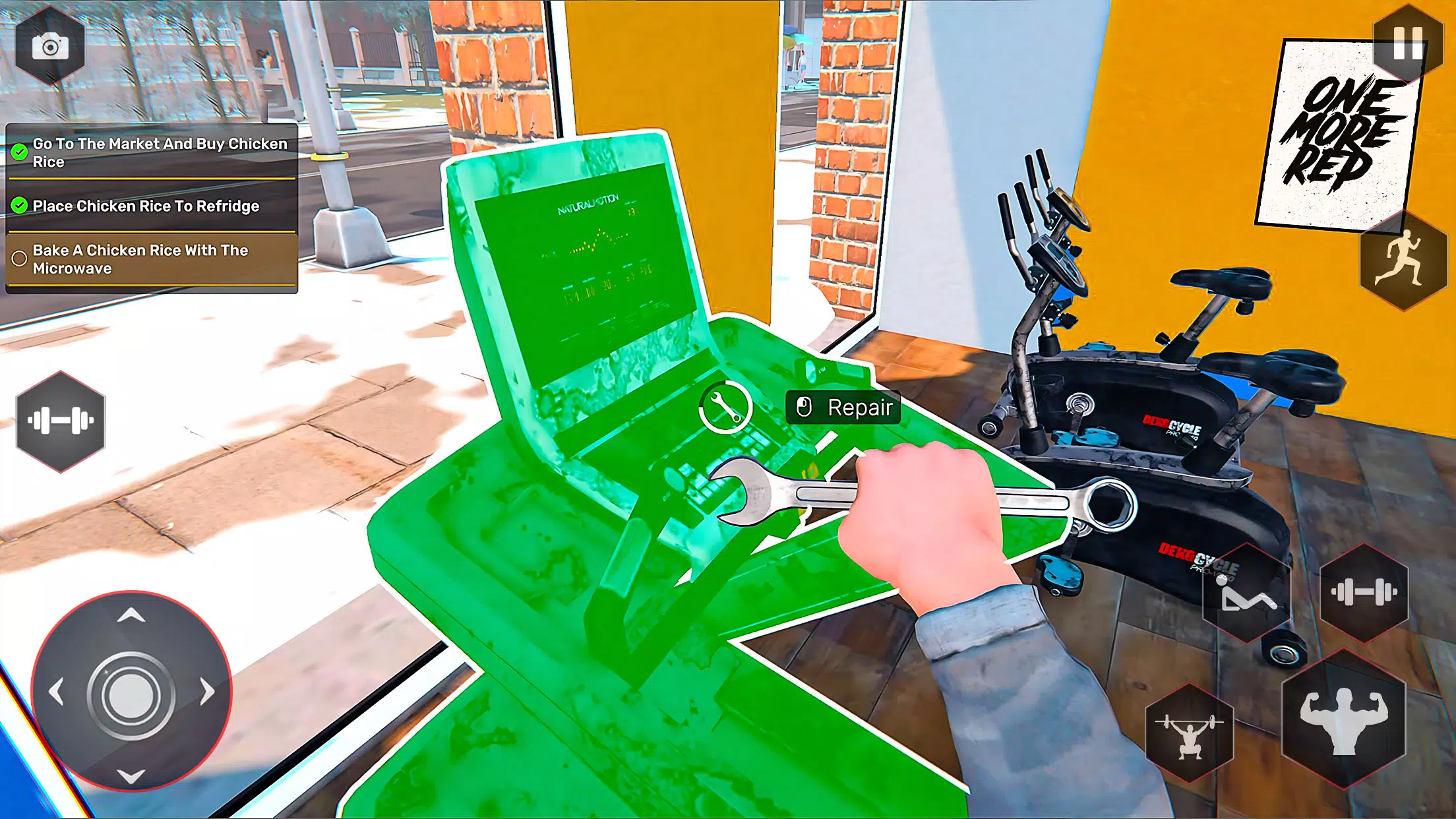 健身房模拟器3D:健身游戏