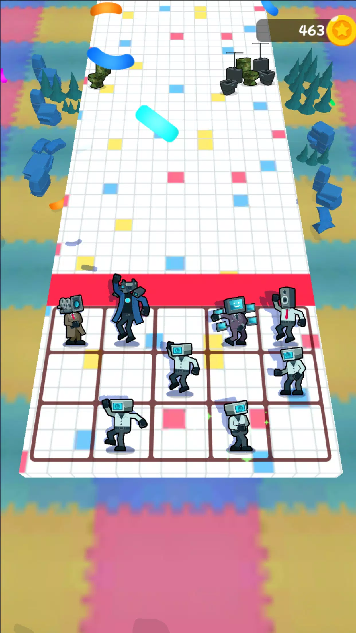 合并摄像头怪物防御