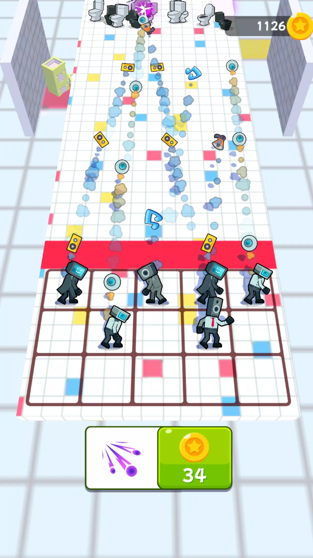 合并摄像头怪物防御