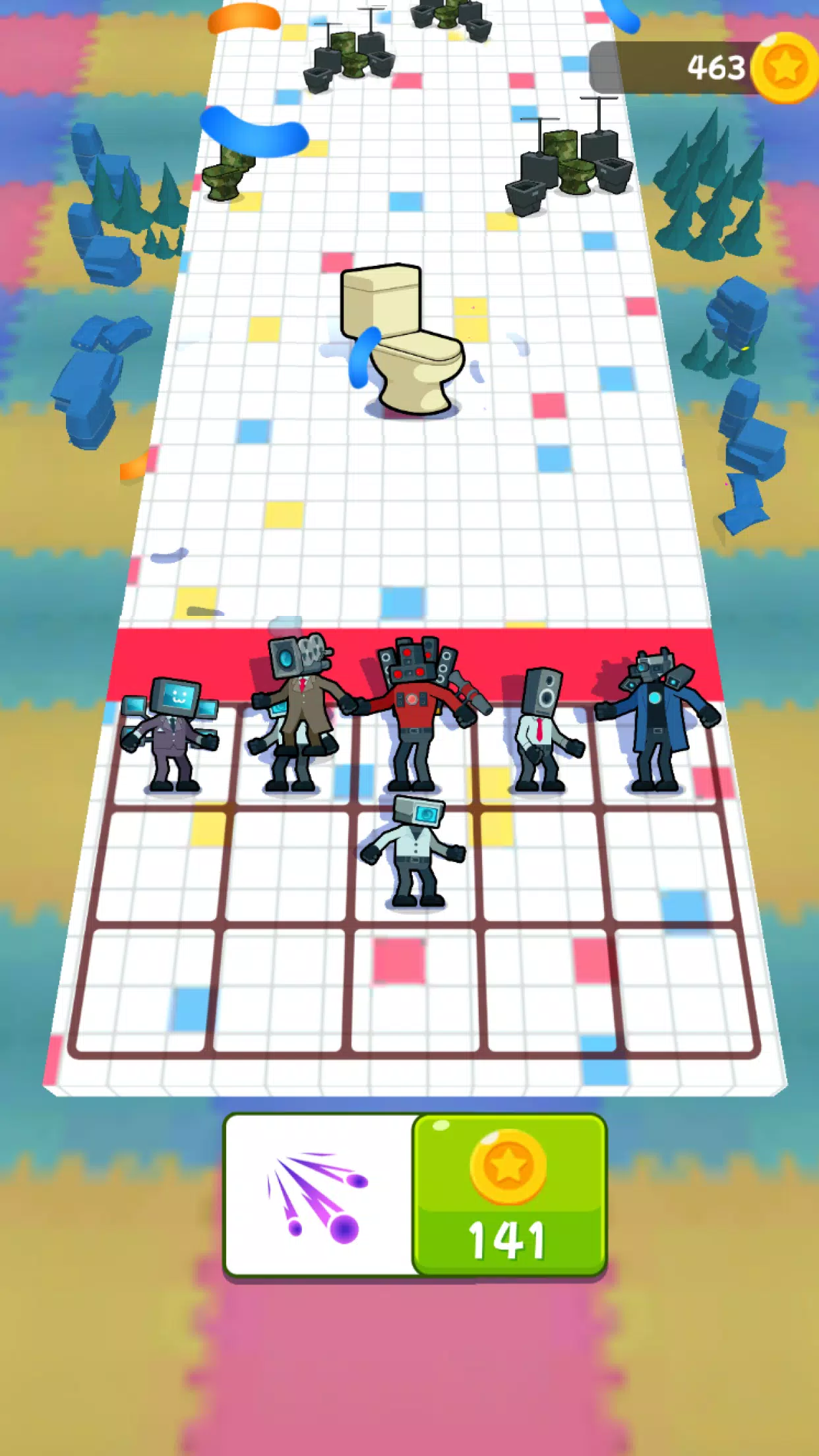 合并摄像头怪物防御