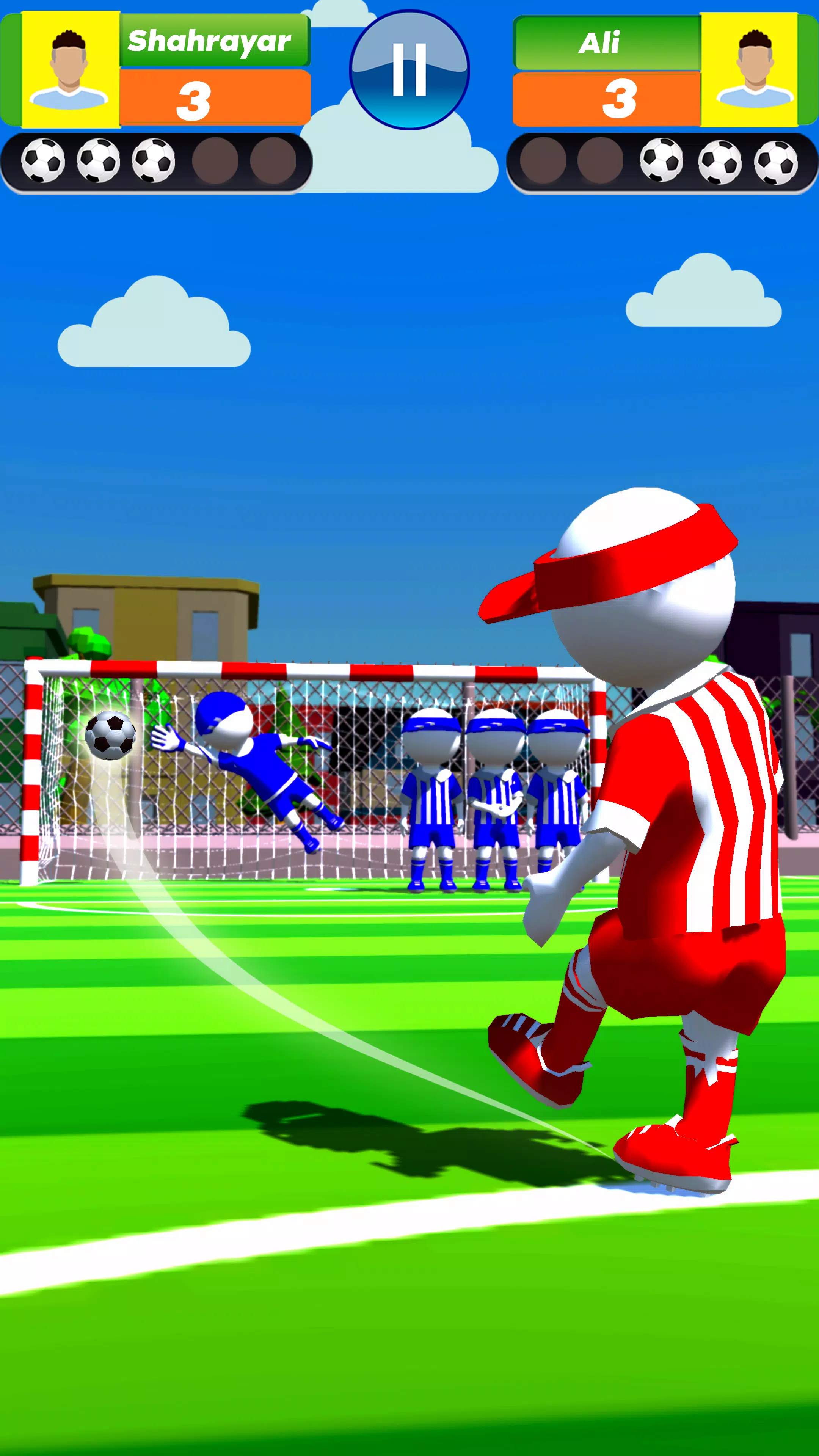 Stickman足球-点球游戏