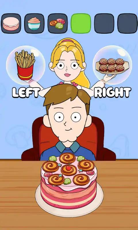 美食混合：左或右