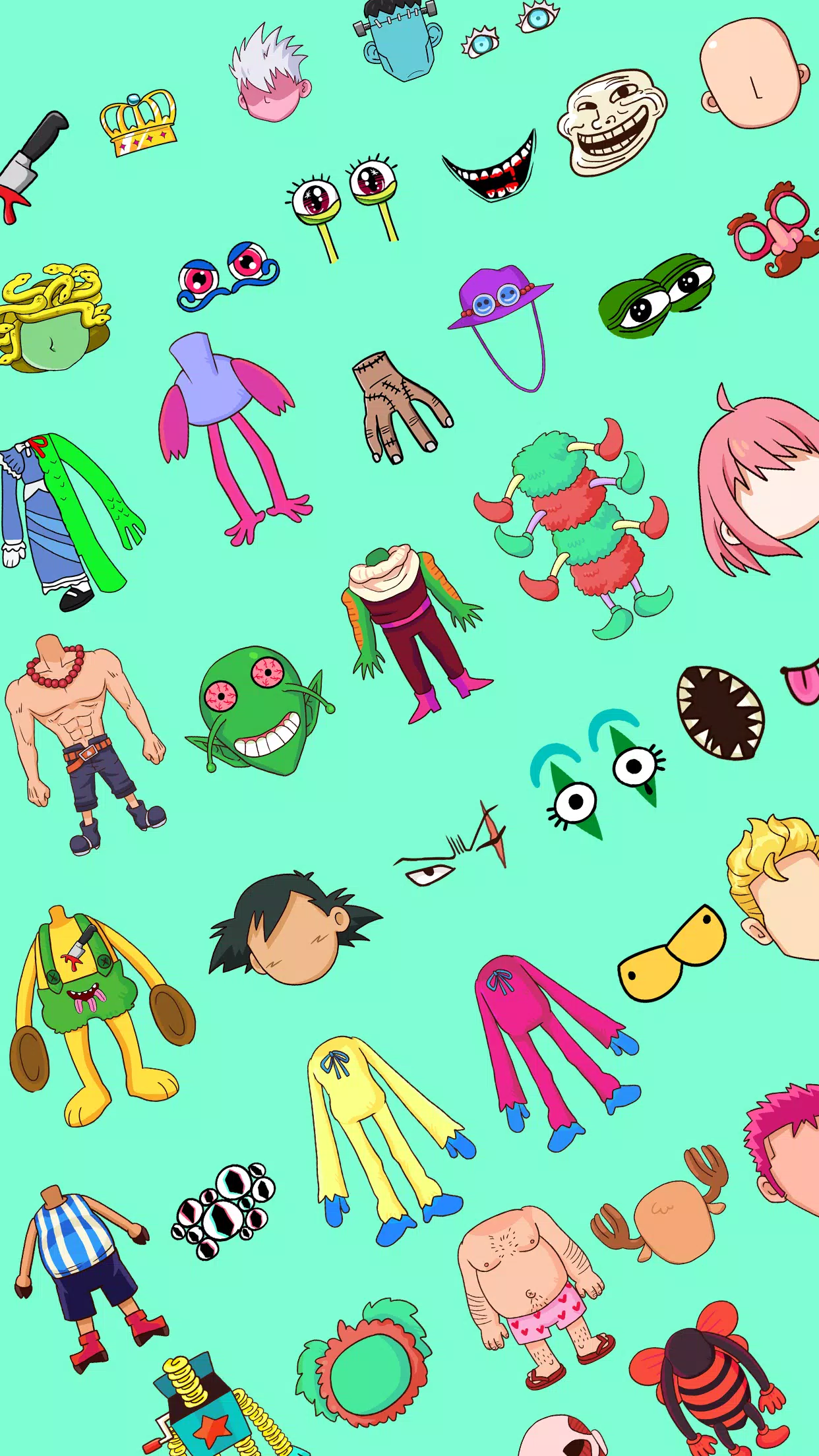 怪物改造: 化妆游戏