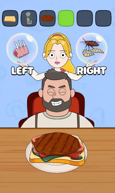 美食混合：左或右