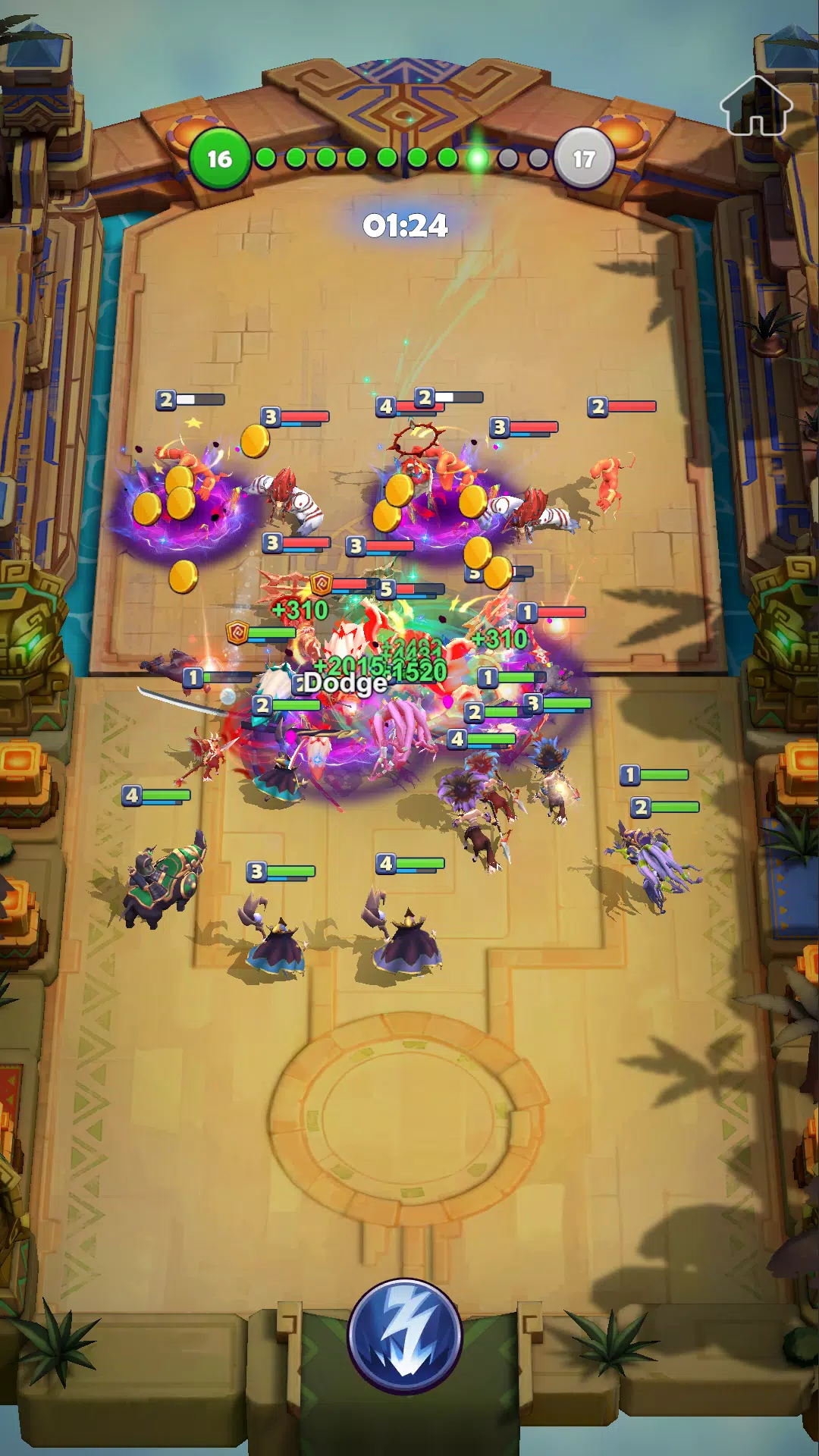 空闲天空村-英雄合并