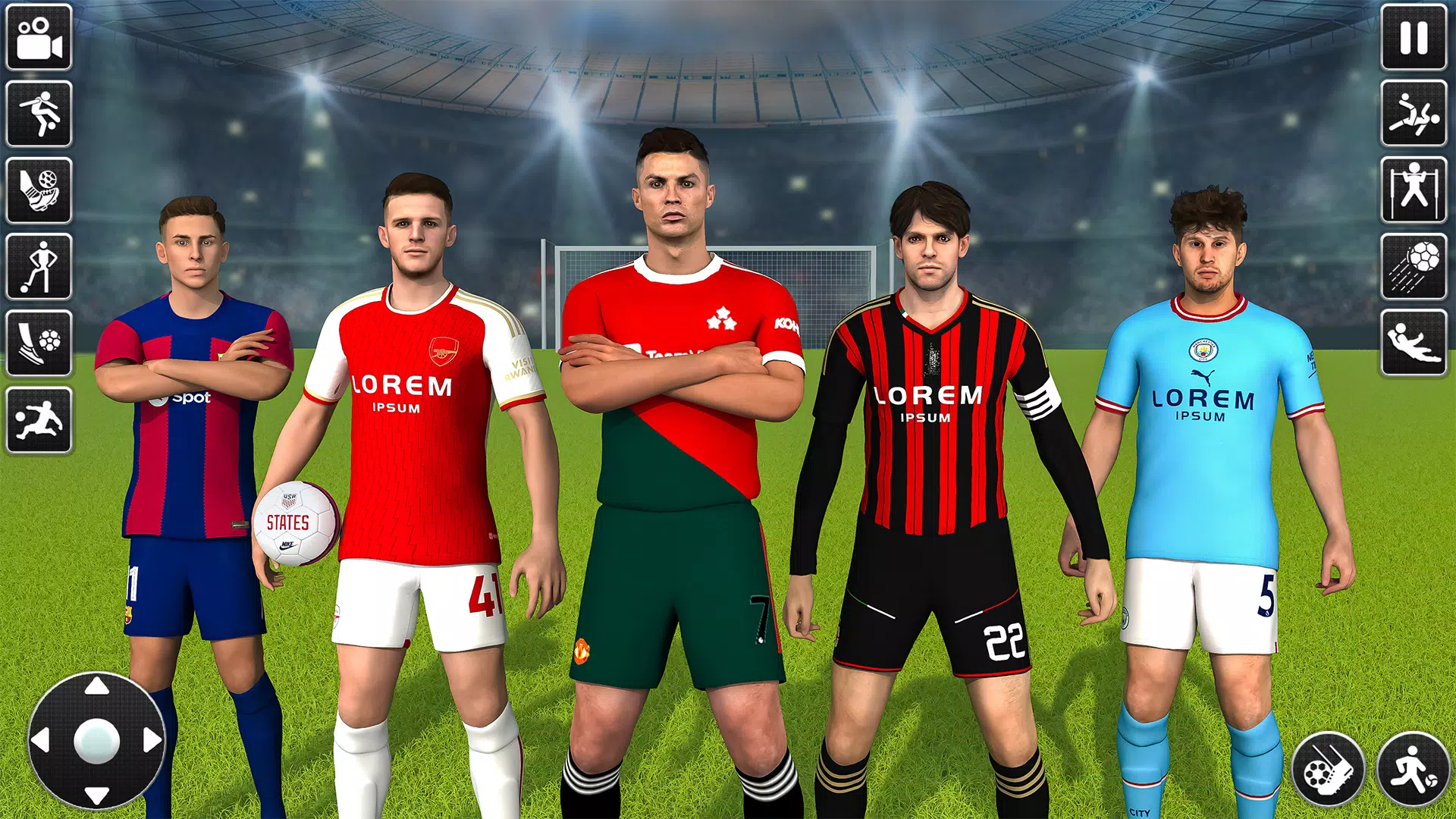 足球 联盟 真实的 足球 3d 足球 联盟 真实的 足球 3d