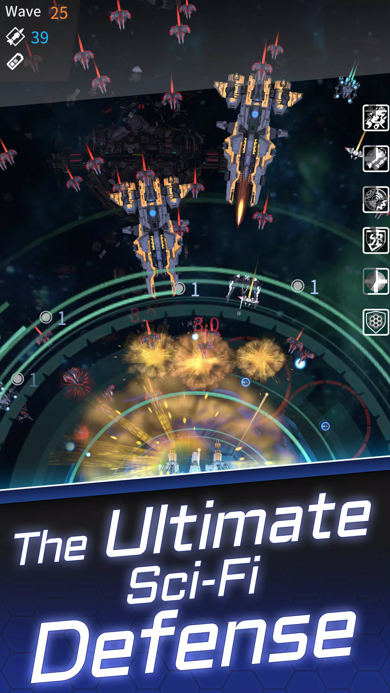 宇宙战争: 放置塔防类 宇宙战争: 放置塔防类