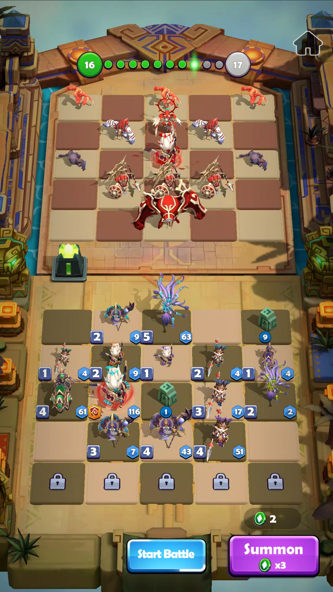 空闲天空村-英雄合并