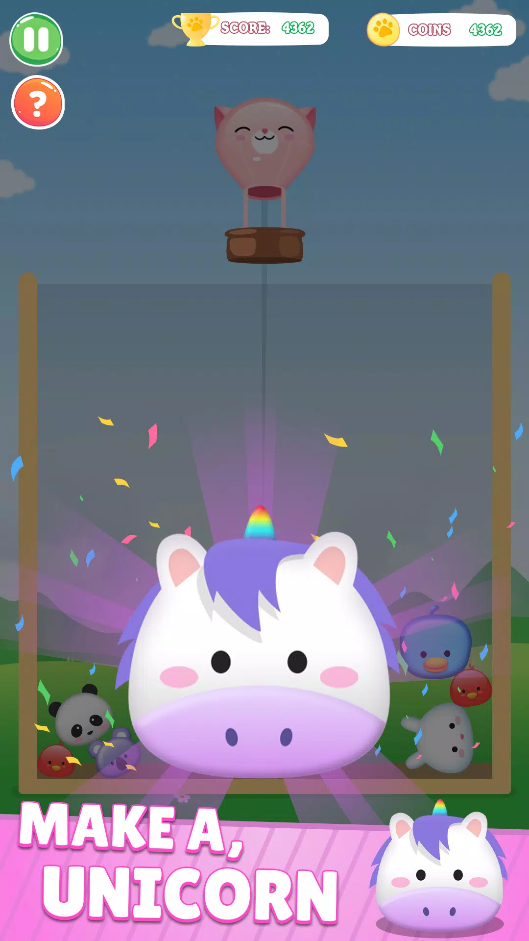 动物空投合并：动物游戏